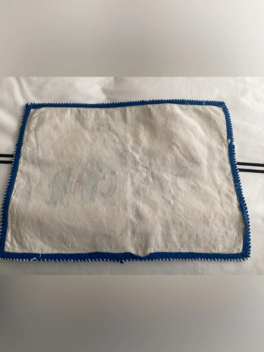Vintage infants burp cloth from 1940s-1950s,  Really cute!! And colorful